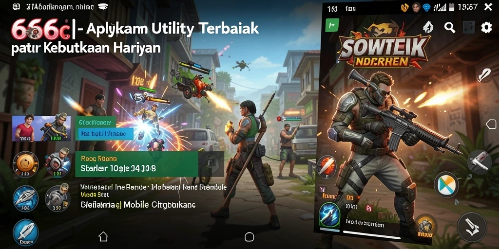 Tampilan screenshot <strong>666I</strong> menampilkan antarmuka aplikasi Utility yang sangat intuitif.
