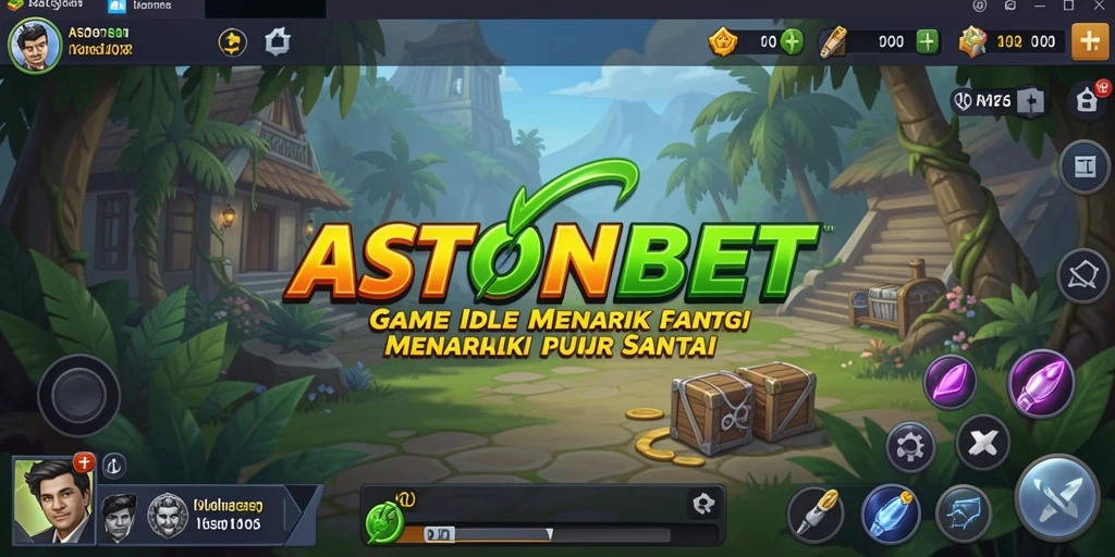 Tampilan screenshot utama ASTONBET dalam gameplay Idle yang seru.