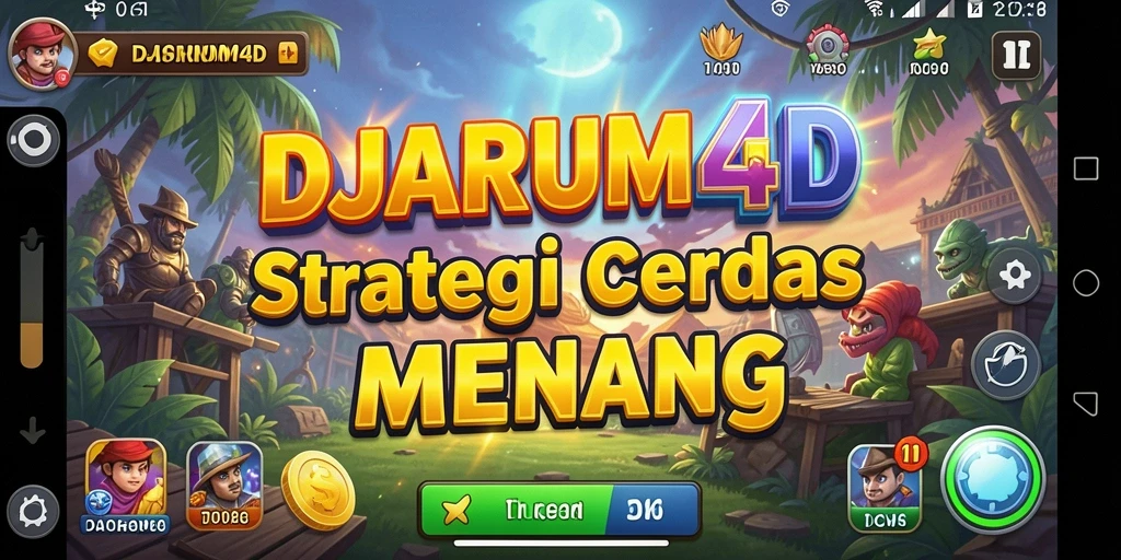 Screenshot utama DJARUM4D menampilkan gameplay strategi yang mendebarkan.
