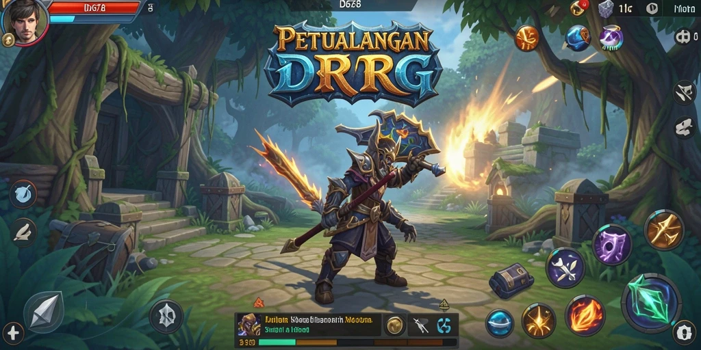 Gameplay seru ID678 yang penuh petualangan RPG.
