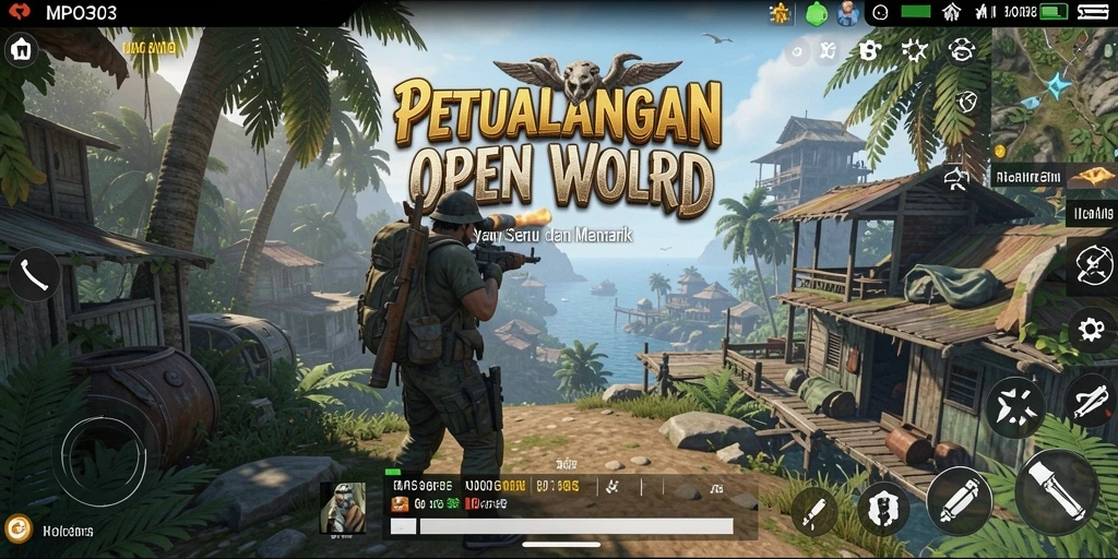Gameplay seru dalam dunia Open World yang luas dan menakjubkan.